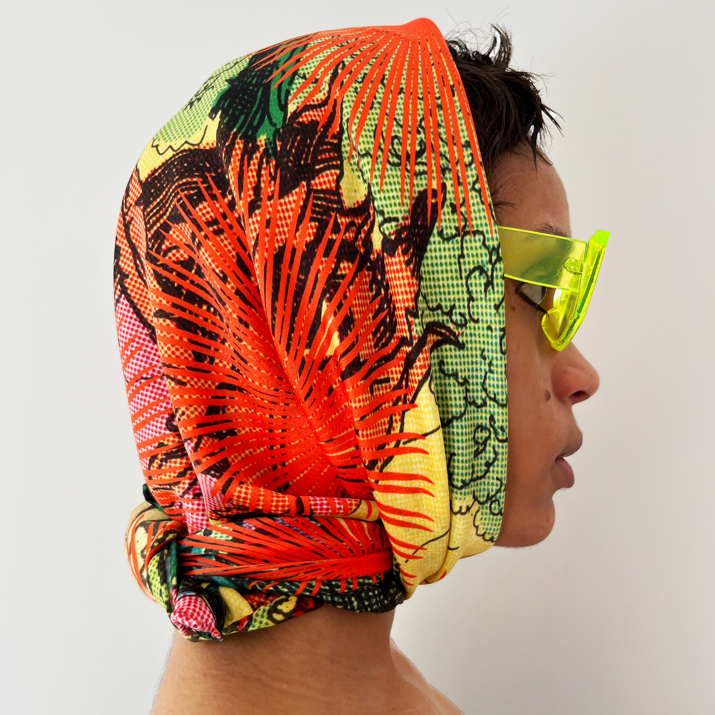 Jungle-Baby Satin Scarf
