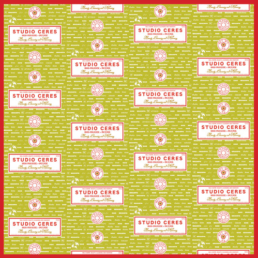 Incense Repeat Pattern Headscarf