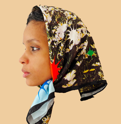 Flower-Baby Headscarf