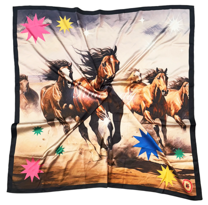 Run Away Scarf with mirrored back