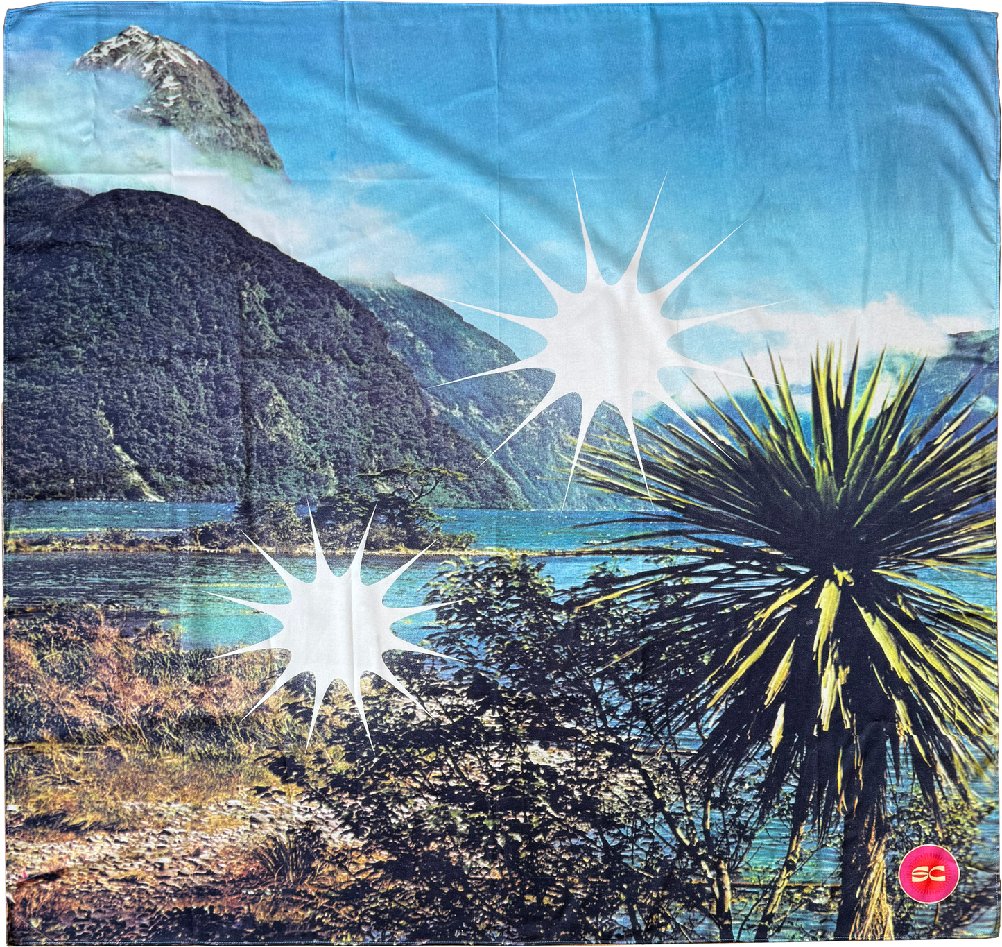 Yucca-Baby Satin Headscarf