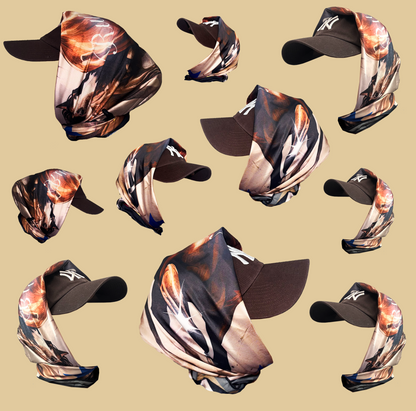 Run Away Scarf with mirrored back